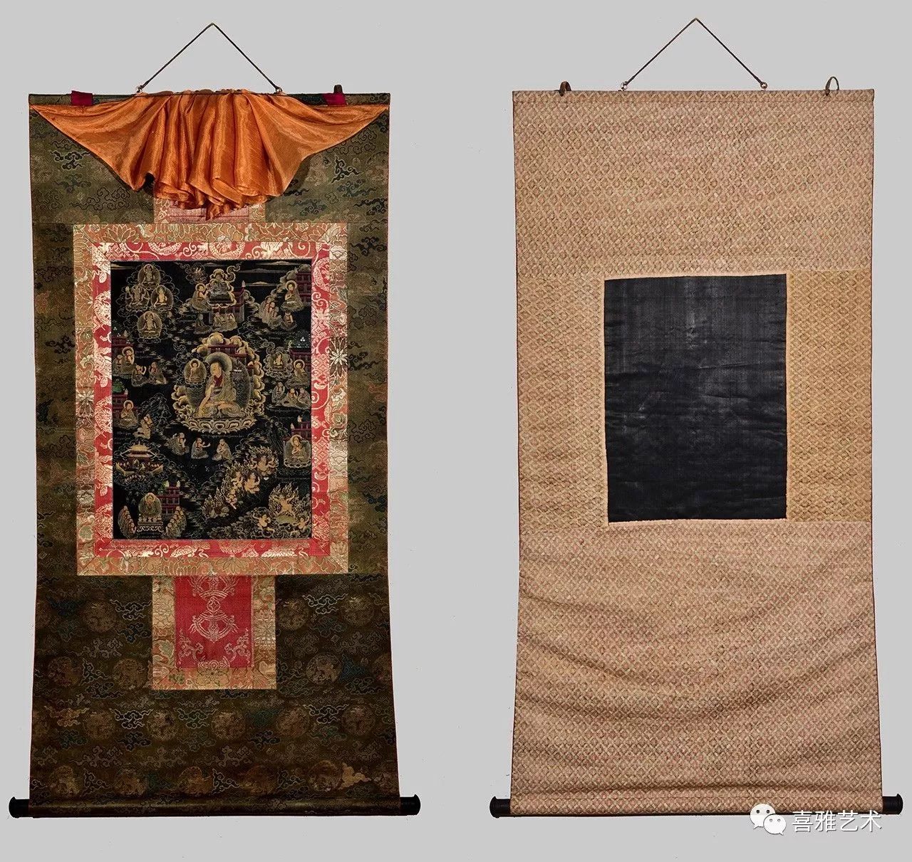 从15世纪江孜画派到20世纪佛门奇僧,珍藏级唐卡即将在线竞拍