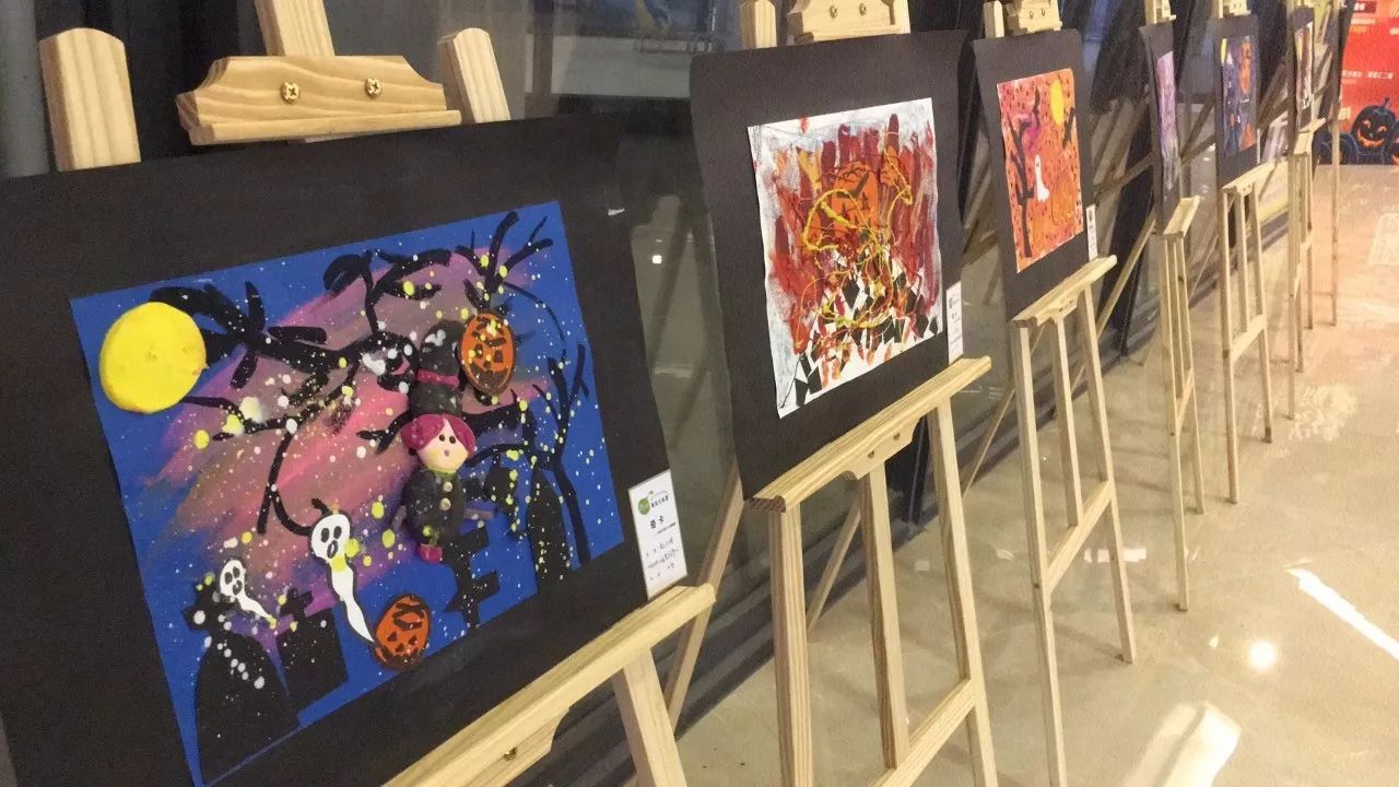 万圣主题儿童画展火热投票中!投票也能拿大奖,快投上神圣一票