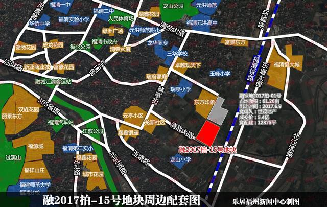 然而,在最后一幅地块,福清2017拍-15号(福清龙山街道瑞亭村地块)