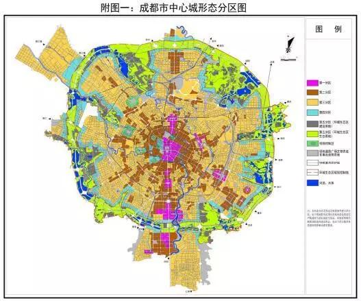 2017年成都中心城区分区图片