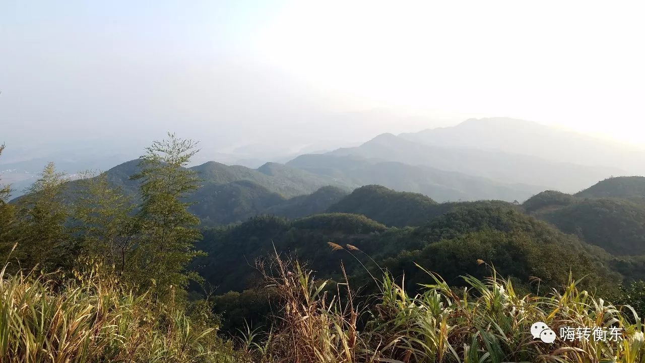 登金觉峰享衡东山水美景