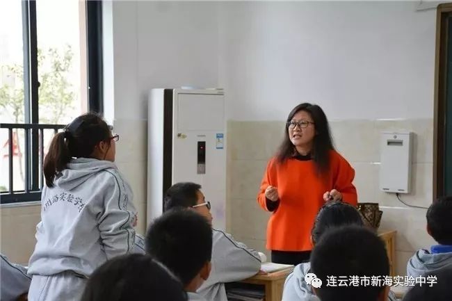 新海实验中学延安校区与灌南县扬州路实验学校举行共建教学研讨活动