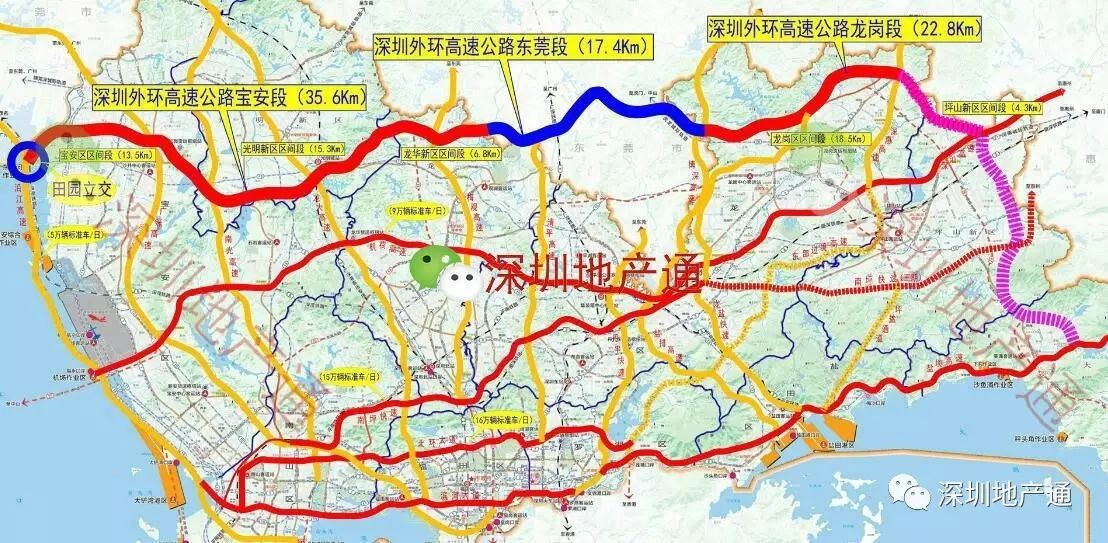 旅游 正文  这在我国高速公路中, 均属于较高水平. 一期深圳段: 75.