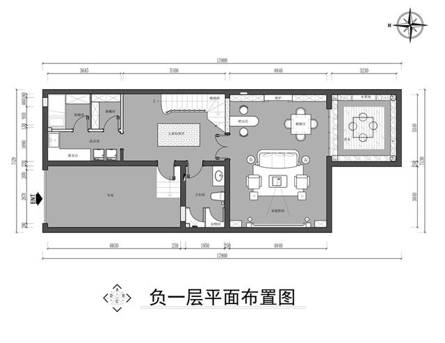 400㎡双拼,新中式装饰,有佛龛,有室内庭院