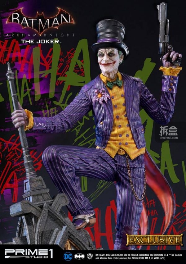 prime 1 studio《蝙蝠侠:阿卡姆骑士》the joker 小丑