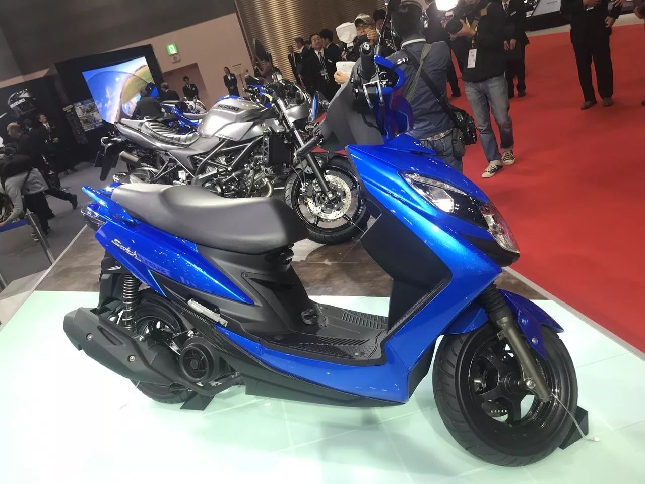 东京车展,suzuki 即将上市的新车 sv650x,swish 125