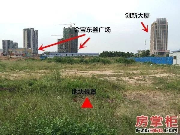 地块位于仲恺高新区东江产业园,紧挨金宝东鑫广场和创新大厦,距离惠州