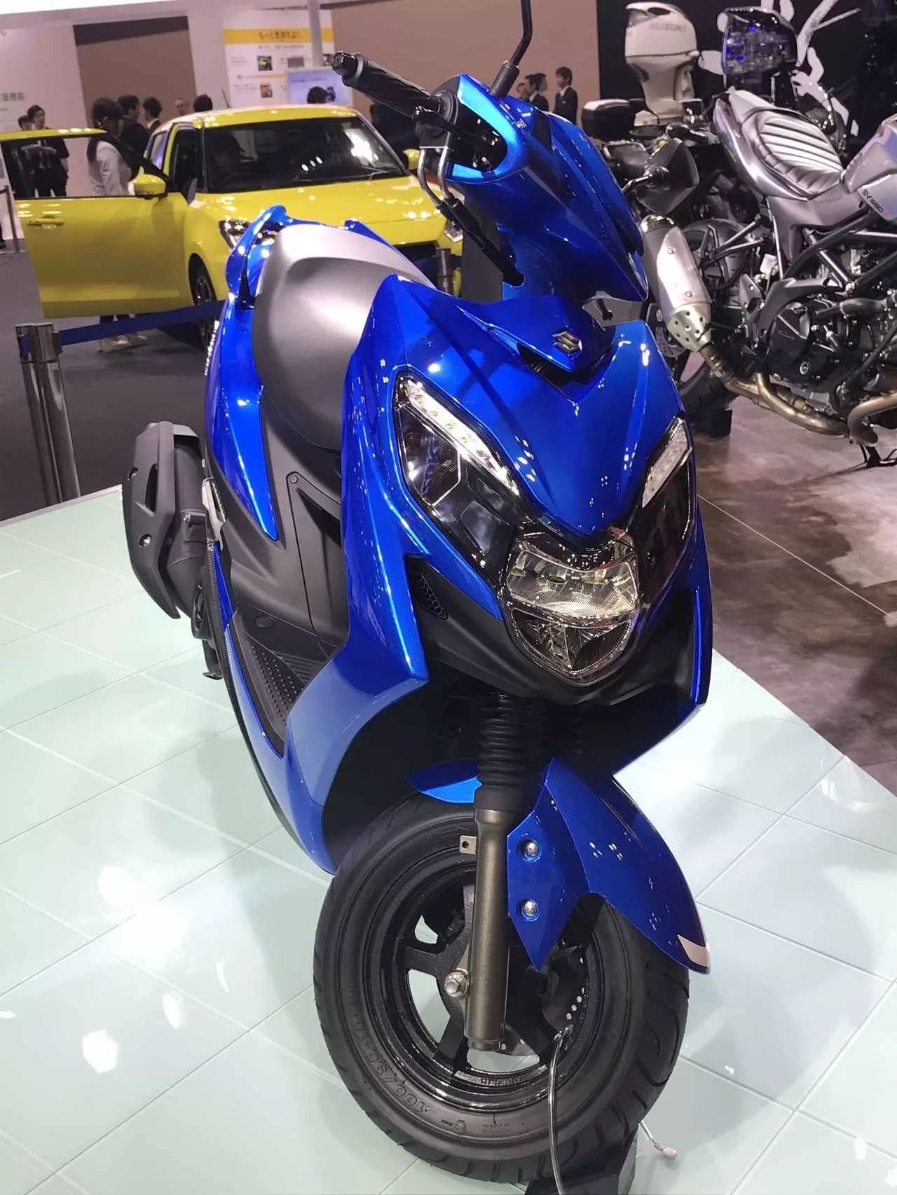 东京车展,suzuki 即将上市的新车 sv650x,swish 125