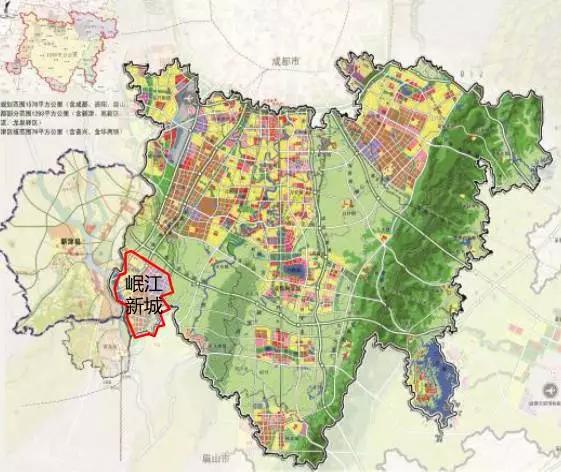 并且,新津东侧的岷江新城划入天府新区,是成眉战略新兴产业区核心