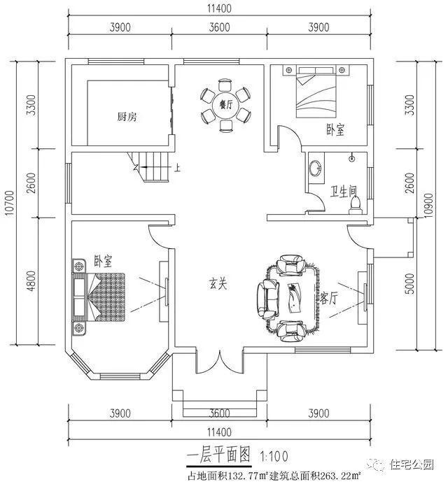 天博官网入口11X10米农村小院弧形采光窗、小菜园比别墅都美！(图3)