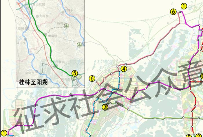 7条路线桂林云轨最新规划曝光贯穿临桂七星象山灵川