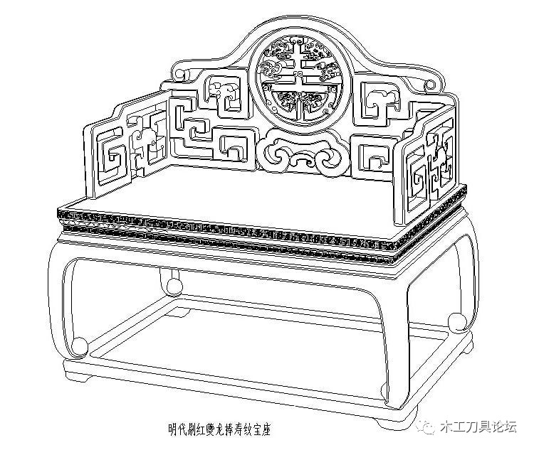 633个cad家具明清中式古典家具资料图集,包含桌,椅,凳