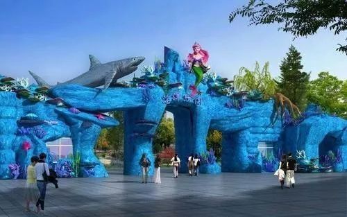 重磅丨中山公园这里被拆了,新海洋馆明年正式建成!
