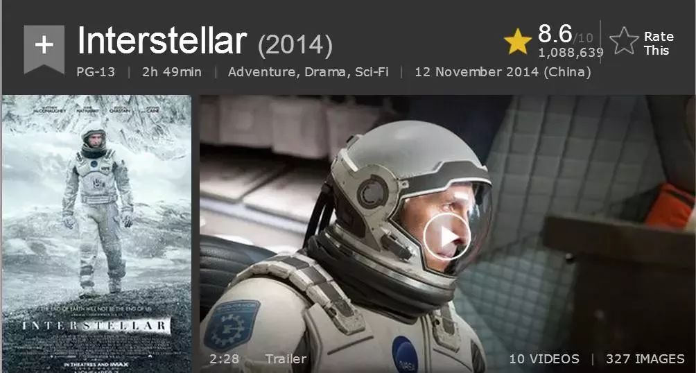 (interstellar)是克里斯托弗·诺兰执导的一部原创科幻冒险电影,基于