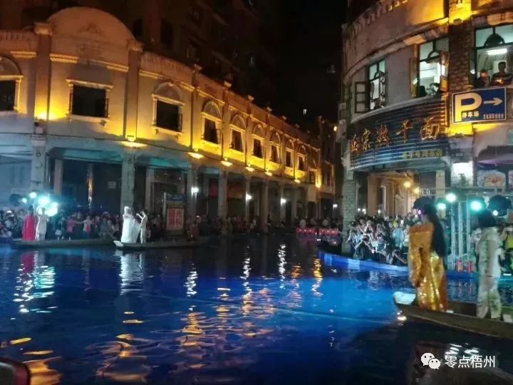 一条【水街】引爆梧州人潮,昨夜的河东骑楼城人潮涌动