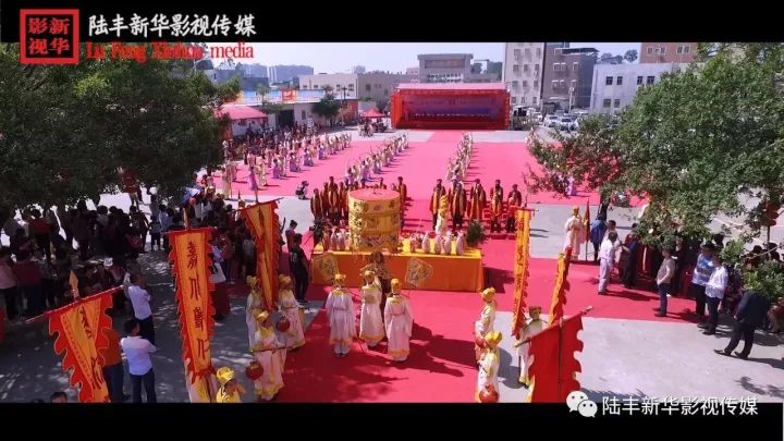 陆丰:2017年九月初九福山天后宫举行大型祭祀活动