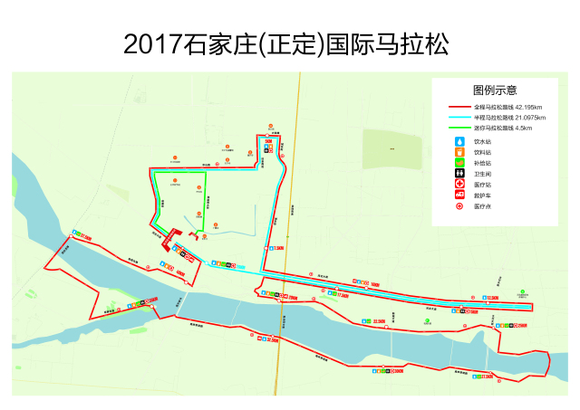 起点:正定南门河北大道