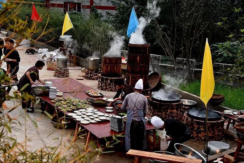 "田园西河"之四方寨音乐帐篷登高节