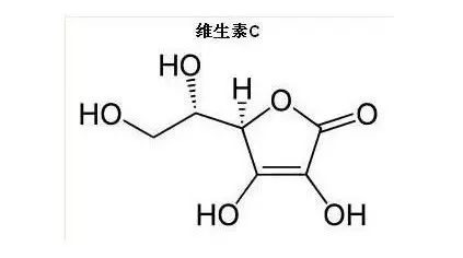 维生素c也一样,它又称抗坏血酸,看vc的分子结构图,它有4个与碳相连的