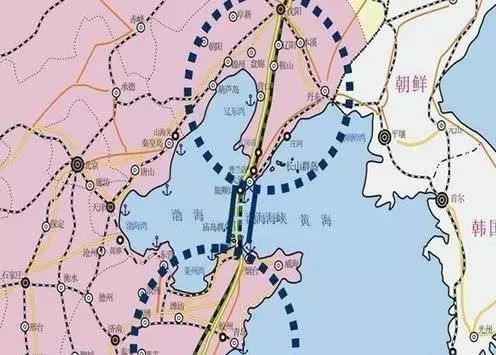 烟大海底隧道示意图