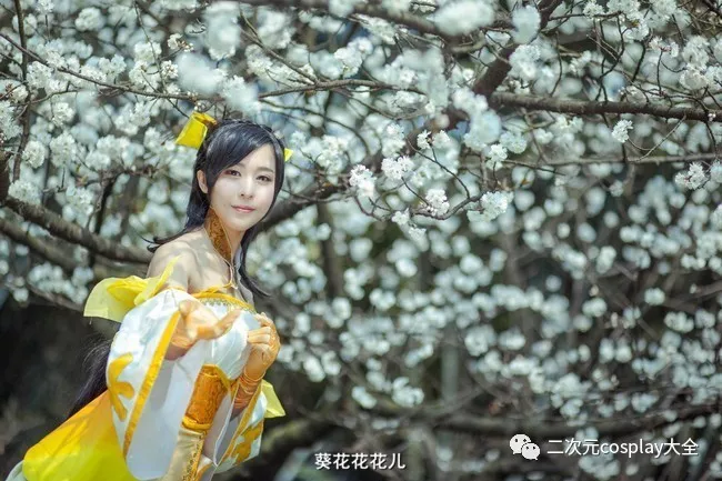 coser@葵花花花儿给我们带来了古剑奇谭一风晴雪,古风cos回眸那