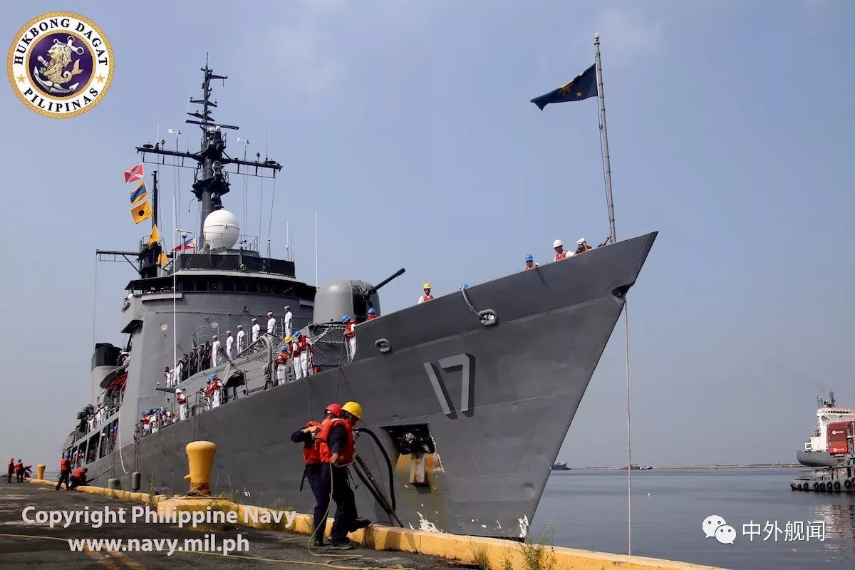 菲律宾海军最大战舰归航马尼拉