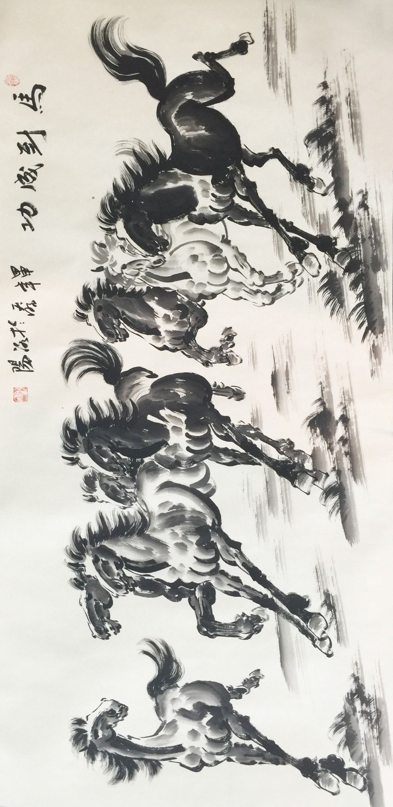 横向看大图作者简介:曹广福:1949年生于辽宁鞍山,宁夏书画院名誉院长