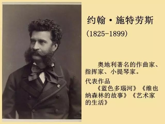 关于约翰·施特劳斯奥地利著名作曲家小约翰·施特劳斯作于1858年