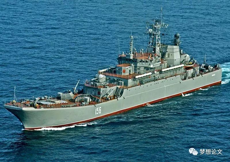 "蟾蜍"(ropucha)级登陆舰是前苏联在1965年开始建造的首批大型登陆舰"