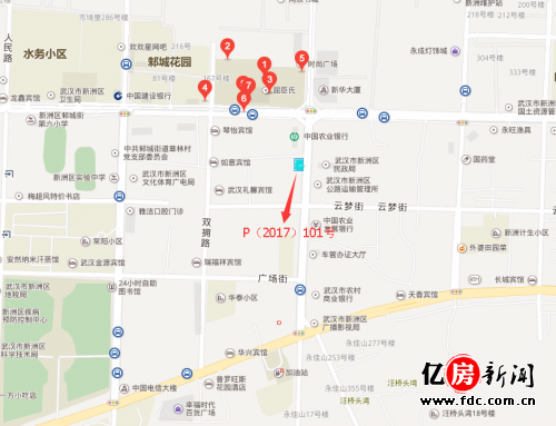 房产 正文     p(2017)101号位于新洲区邾城街齐安大道与衡州大街交界图片