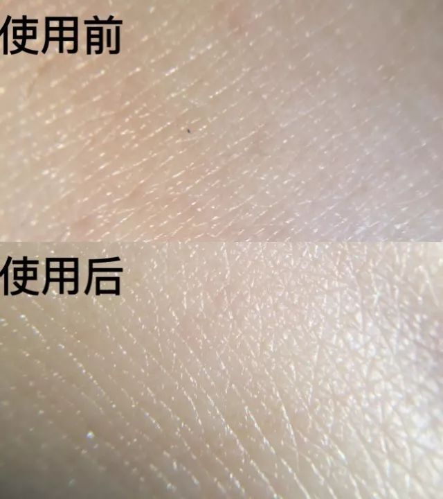 用一点底托就上升一点,也是更近卫生的feel～ 使用前:干燥,纹理紊乱