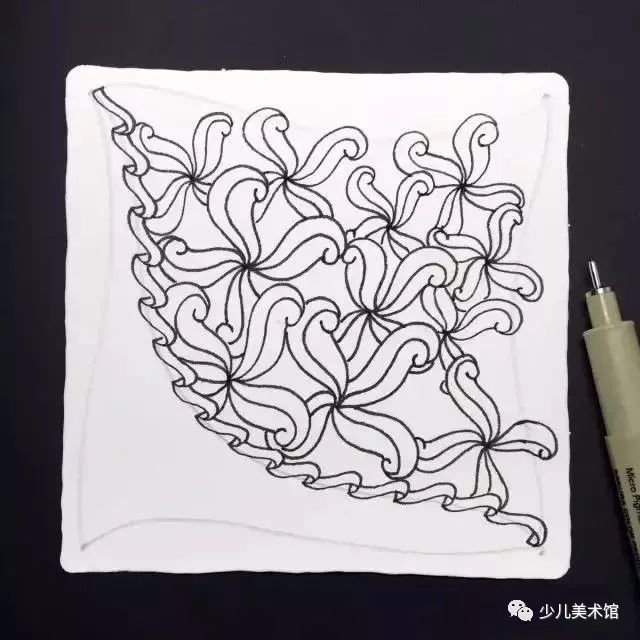 缠绕画|我不会画画,这句话彻底离开你的世界!(附视频教程)