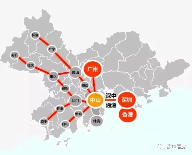 广州至中山交通又有动作,预计投入约128亿建造直通高速公路图片