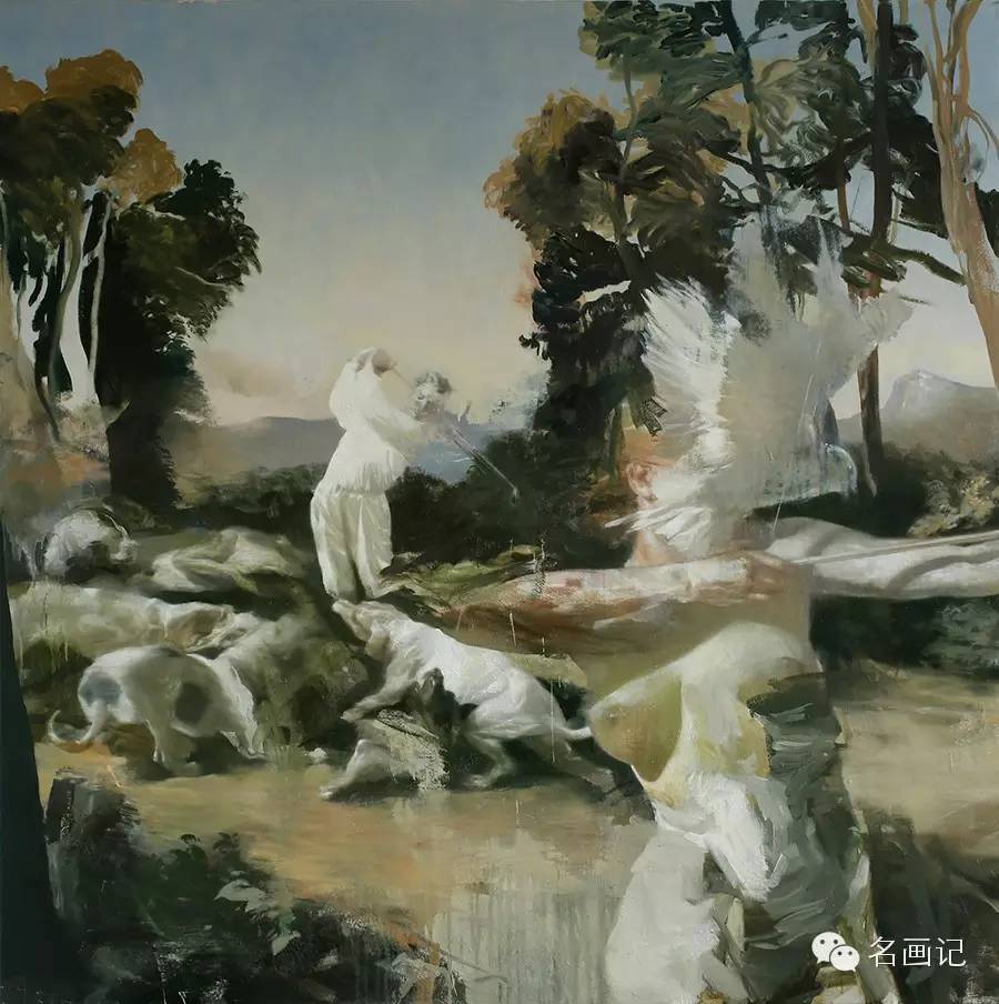 挪威当代画家拉斯艾琳larselling绘画是一片自由的乐土绘画是我的游戏