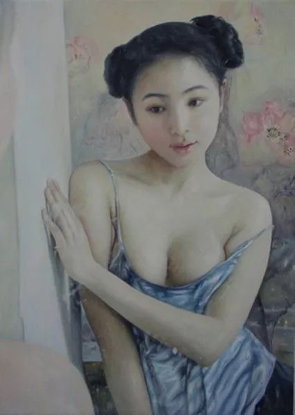 《东方神女山鬼系列》的系列作品,我们都见过了,那么就和油画酱看一