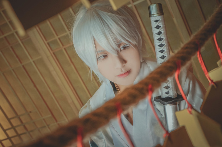 刀剑乱舞 鹤丸国永cosplay