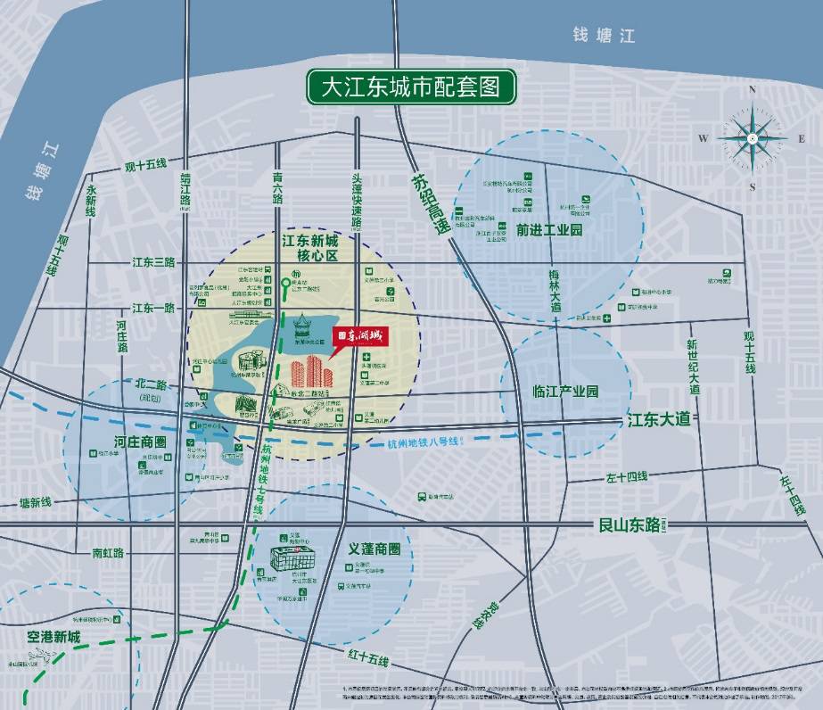 8107元/平米,大江东核心宝地出让,大江东城央的这个院落排屋,注定会图片