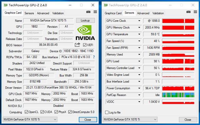 ti直接用的就是非公版gtx 1070方案,例如我们测试上用的影驰gtx 1070