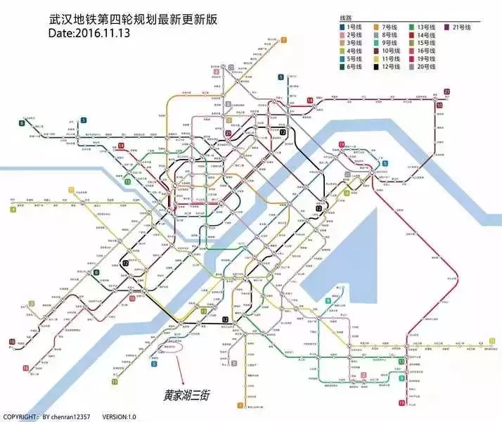 武汉地铁7号线,武汉地铁8号线,规划中的,14号线,东西湖未来将拥有共