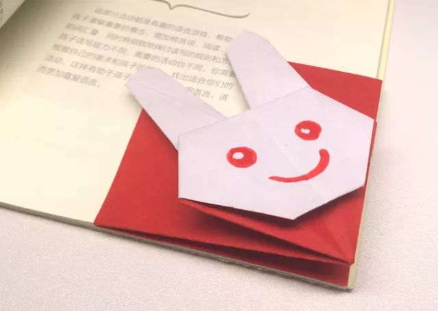 【亲子时间—折纸】小兔书签