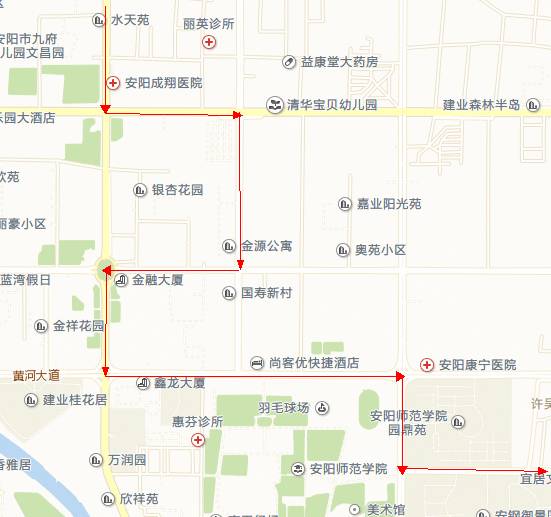 路与文昌大道交叉口东工路海河大道东风路原线安阳工学院