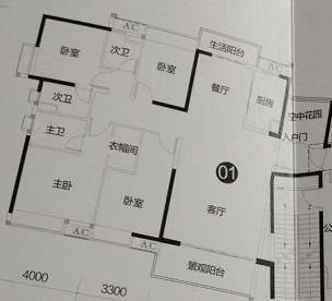 项目位置:保利珑门上周四(10月26日)开盘,开卖6栋,2梯3户设计,面积