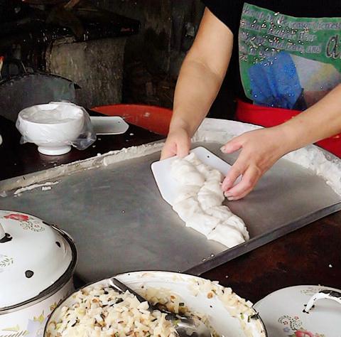 潮州的美食 登塘粿条卷