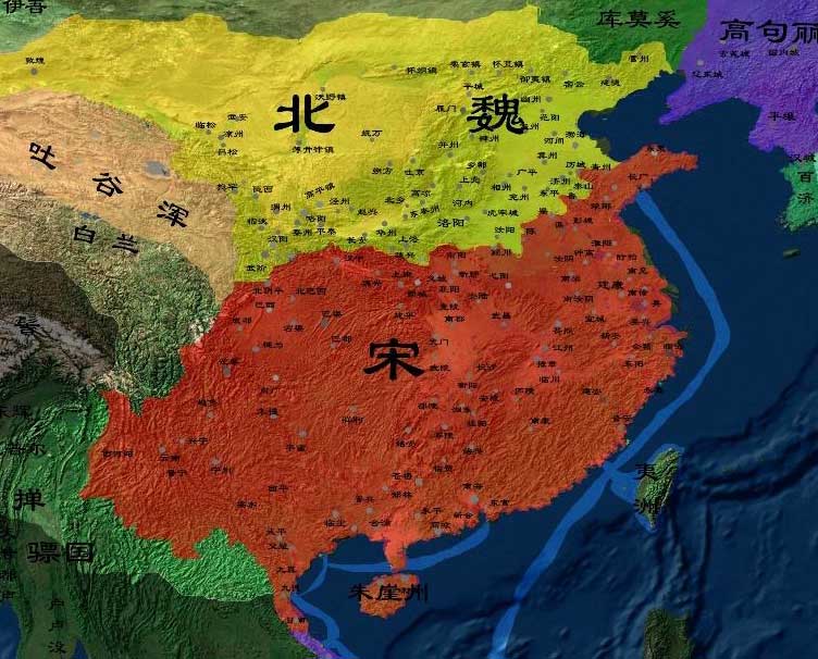 五世九帝,是南北朝时期南朝统治时间最长的王朝,虽然刘宋朝仅仅是南北