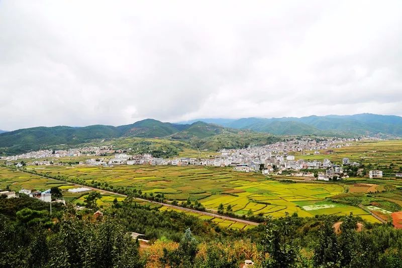 密祉坝子全景此外,张尚志的"花骢犹带湿,柳耳不为梯",白龙甲的"碧汉清