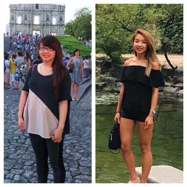 134斤中国女孩成功减肥,逆袭成女神的她美呆了!