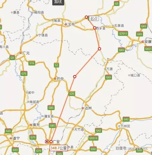 汉中镇巴至四川广安要建高速公路了,洋县人4