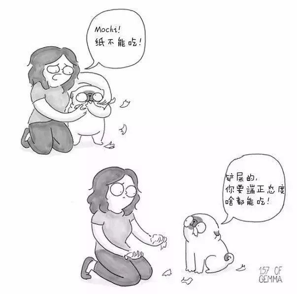 扎心又暖心这位漫画家笔下的养狗日常这不就是我和我家狗嘛