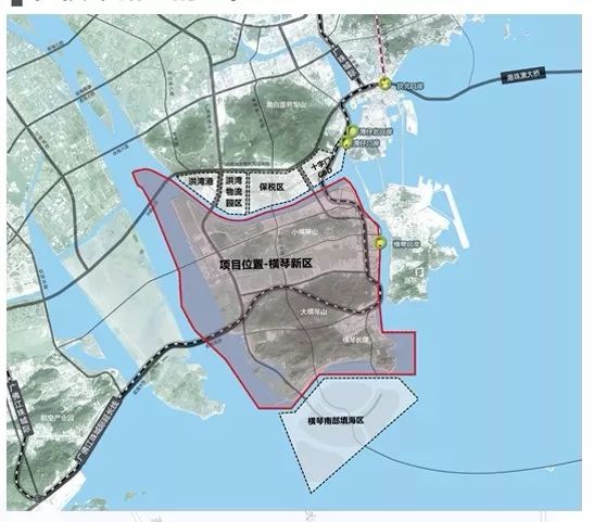 这次规划范围为横琴新区本岛,规划用地总面积114.