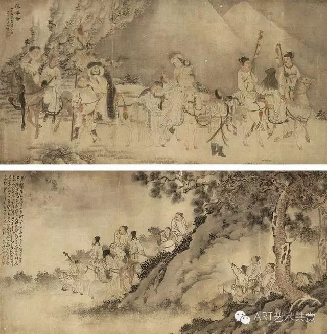 簪花进爵图 立轴苏六朋 仕女 立轴钤印:枕琴题识:画却春山理素琴,翠